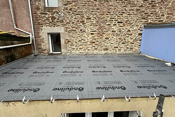 Fin des travaux de placoplâtre par Protect Toiture